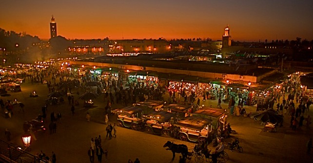 Marrakech vu du ciel